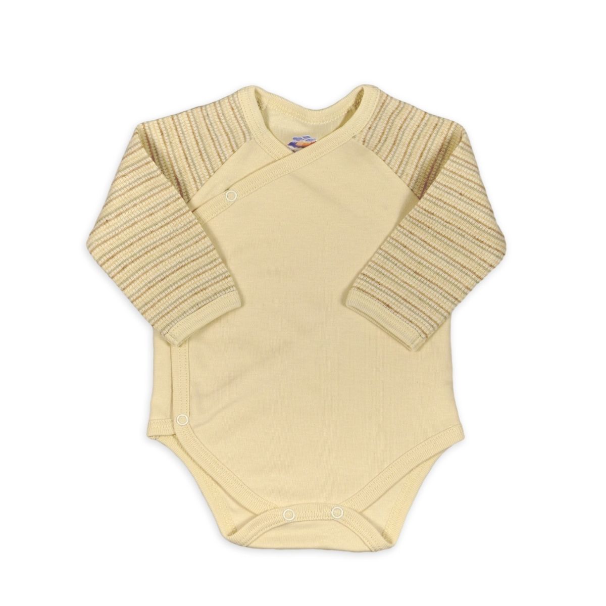 Chill n Feel - Wickelbody langarm für Neugeborene aus Pima Bio Baumwolle Wickelbody langarm für Neugeborene aus Pima Bio Baumwolle